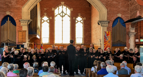 Photo of choir performing at St James Road Methodist Church