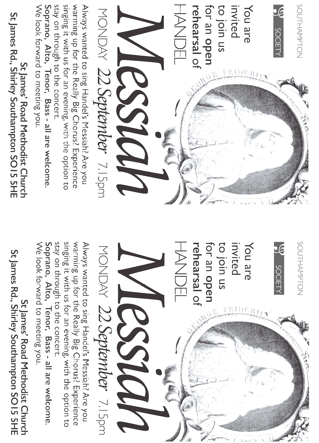 Messiah Open Rehearsal